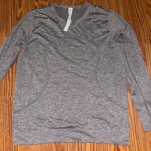 lululemon athletica Gray Long Sleeve Top